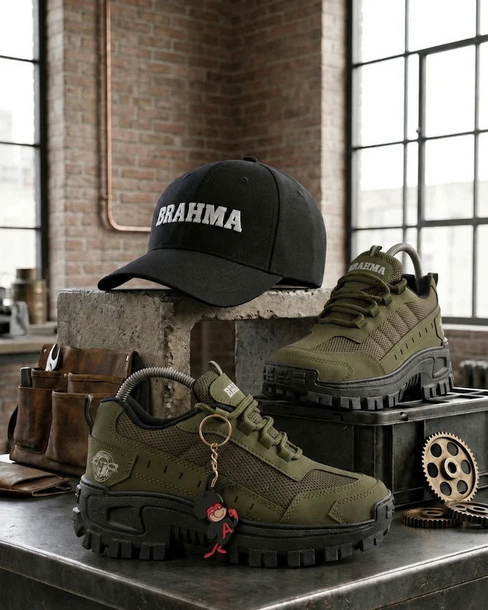 🔥 PROMO - Zapatos Brahma + Gorra Gratis 🎁